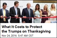 What It Takes to Protect the Trumps on Thanksgiving