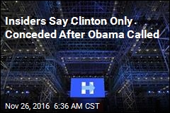 Book: Obama 'Urged Clinton to Concede'