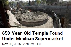 Temple to God of Wind Uncovered in Mexico City