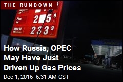 Oil Price Soars After OPEC, Russia Deal