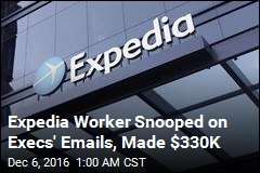 Expedia Worker Snooped on Emails for Stock Deals