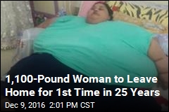 1,100-Pound Woman to Leave Home for 1st Time in 25 Years