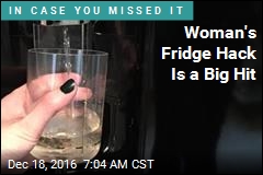 Woman Hacks Fridge, Makes It Dispense Wine
