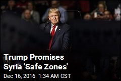 Trump Promises Syria &#39;Safe Zones&#39;