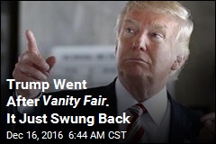 Vanity Fair Borrows Move From Trump Playbook