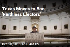 Texas Moves to Ban &#39;Faithless Electors&#39;