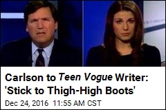 Tucker Carlson, Teen Vogue Writer Clash on Ivanka Trump