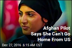 Afghan Air Force&#39;s 1st Female Pilot Seeks Asylum in US
