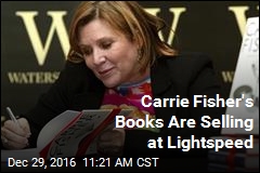 Carrie Fisher&#39;s Books Are Selling at Lightspeed
