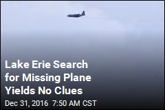 Lake Erie Search for Missing Plane Yields No Clues