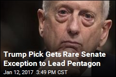 Trump&#39;s Pentagon Pick Likely to Be Easily Confirmed