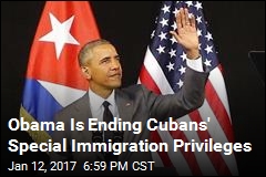 Obama Making Changes to Cuban Immigration Policy