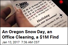 Oregon Man Has Snow to Thank for Being $1M Richer