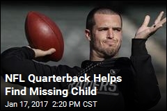 NFL Quarterback Helps Find Missing Child