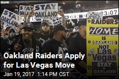 Oakland Raiders Apply for Las Vegas Move