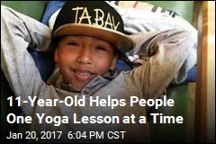 Tabay Atkins May Be America&#39;s Youngest Yoga Instructor