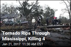 Tornado Rips Through Mississippi, Killing 4