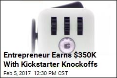 Entrepreneur Earns $350K With Kickstarter Knockoffs