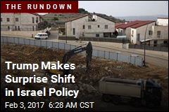 Trump Warns Israel on New Settlements