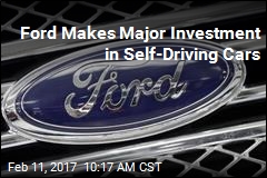 Ford Makes Major Investment in Self-Driving Cars