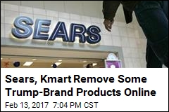 Sears, Kmart Remove Some Trump-Branded Products Online