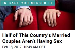 Half of This Country&#39;s Married Couples Aren&#39;t Having Sex