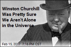 Winston Churchill Believed in the Possibility of Alien Life