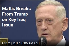 Mattis to Iraq: We&#39;re Not Here to Seize Your Oil