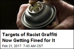 They Were Targets of Racist Graffiti&mdash;and Now Face a Fine