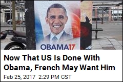 Thousands of People Want Obama for President...of France