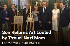 Nazi Son Returns Art Looted by Mom to Poland