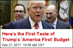 Trump&#39;s &#39;America First&#39; Budget Ups Defense Spending 10%