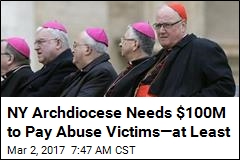 NY Archdiocese Needs $100M to Pay Abuse Victims&mdash;at Least