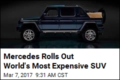 Mercedes Rolls Out World&#39;s Most Expensive SUV