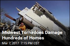 Midwest Tornadoes Damage Hundreds of Homes