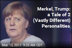 In Merkel-Trump Showdown, a Study in Opposites