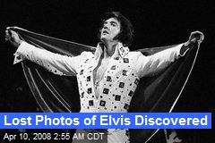 Lost Photos of Elvis Discovered