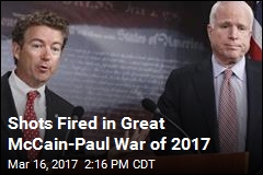 Shots Fired in Great McCain-Paul War of 2017