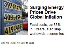 Surging Energy Prices Drive Global Inflation