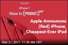 Apple Announces (Red) iPhone