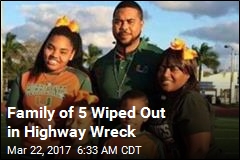 Highway Crash Kills Family of 5