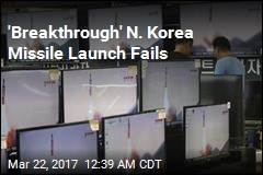 Latest N. Korea Missile Launch Flops