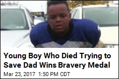 Boy, 12, Wins Bravery Medal After Trying to Save Dad