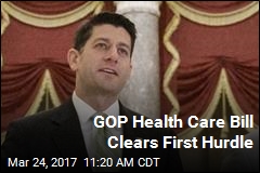 GOP Health Care Bill Clears First Hurdle