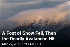 Just Before Climbing Event&#39;s End, Deadly Avalanche Hits