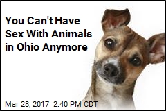 Ohio Bans Sex With Animals; Violators Could Face Jail