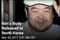 Kim&#39;s Body Released to North Korea