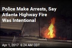 3 Arrested After Atlanta Highway Fire