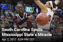 South Carolina Spoils Mississippi State&#39;s Miracle