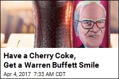 Have a Cherry Coke, Get a Warren Buffett Smile